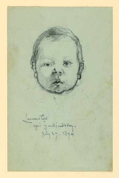 Portrett av Leonard Cox av Kenyon Cox