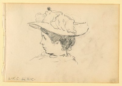 Portrett av Louise King Cox av Kenyon Cox