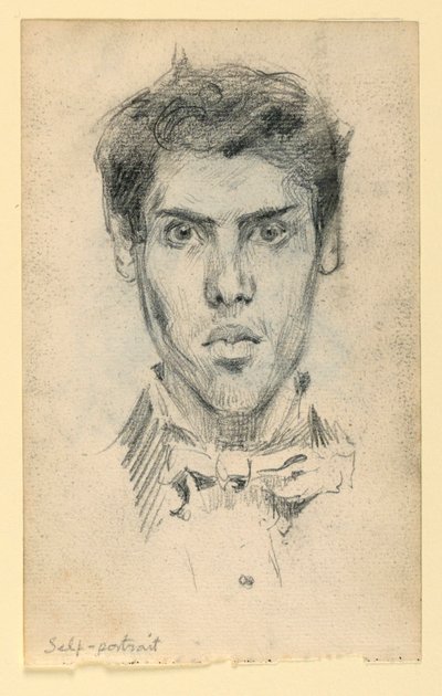 Selvportrett av Kenyon Cox