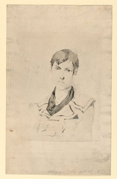 Selvportrett av Kenyon Cox