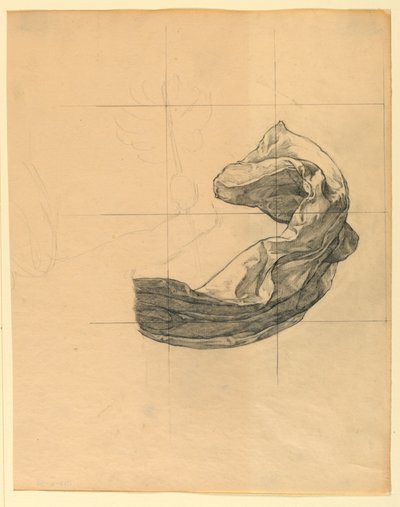 Studie for "Commerce", "Passing Commerce Pays Tribute to the Port of Cleveland," United States Custom House, Cleveland, OH av Kenyon Cox