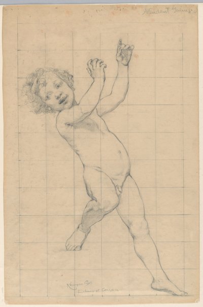 Studie for «Genius», «The Arts», Library of Congress, Washington D.C. av Kenyon Cox