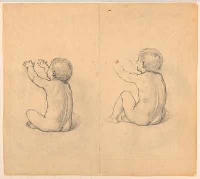 Studie for "The Beneficence of the Law," Essex County Courthouse, Newark, NJ av Kenyon Cox