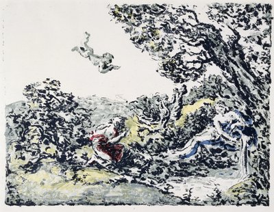 Landskapsalbum: La Source, 1900 (litografi i farger) av Ker Xavier Roussel