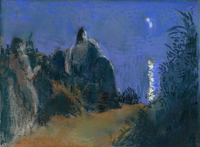 Måneskinn over havet, 1941. av Ker Xavier Roussel
