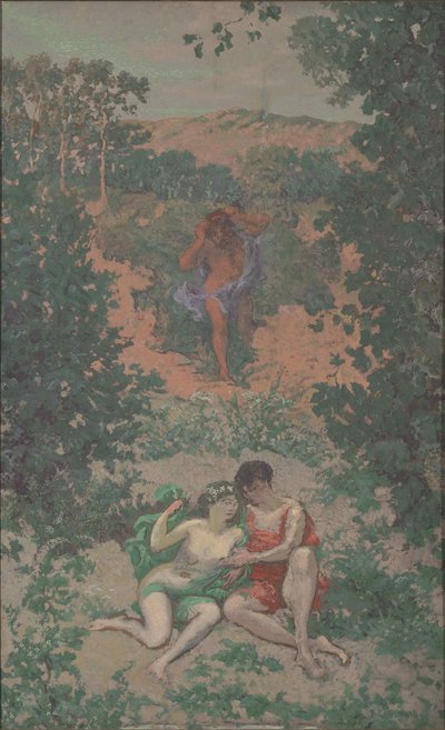 Polyphemus, Acis og Galatea, 1867-1944. av Ker Xavier Roussel