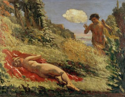 En fauns ettermiddag, 1919 av Ker Xavier Roussel