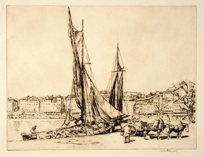 Havnen i La Ciotat av Kerr Eby