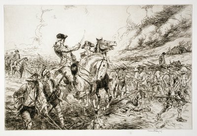 George Washington ved Valley Forge av Kerr Eby
