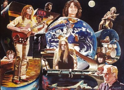 Mystical World Of Yes (maleri) av Kevin Parrish