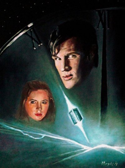 Number Eleven At Eleven (Doctor Who) (maleri) av Kevin Parrish