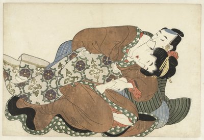Par som elsker av Kikugawa Eizan (attributed to)