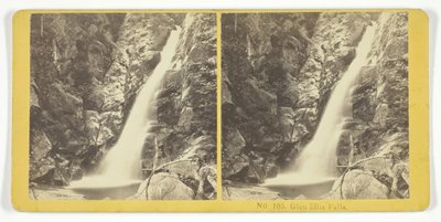 Glen Ellis Falls, 185575. Skapere: Kilburn Brothers, BW Kilburn. av Kilburn Brothers, BW Kilburn
