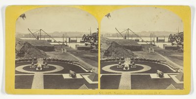 Navy Yard, Washington D.C., 185575. Skapere: Kilburn Brothers, BW Kilburn. av Kilburn Brothers, BW Kilburn