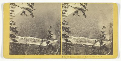 Profilhus, Franconia Notch, 185575. Skapere: Kilburn Brothers, BW Kilburn. av Kilburn Brothers, BW Kilburn