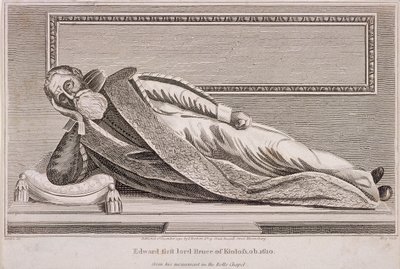 Monument til Sir Edward Bruce i Rolls Chapel, Chancery Lane, London, 1794 av King