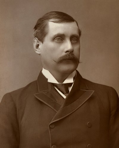 FH Macklin , britisk skuespiller, 1888 av Kingsbury and Notcutt