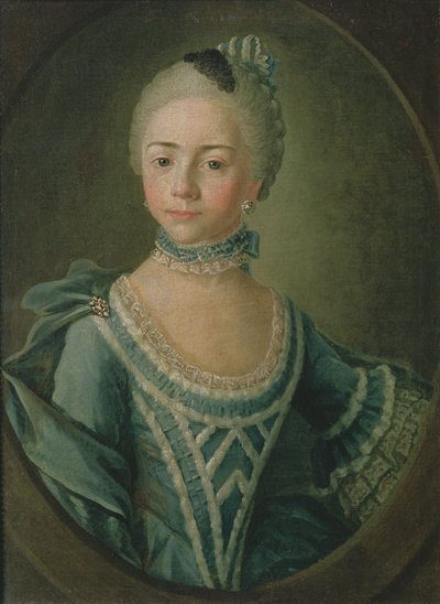 Portrett av grevinne Sophie Matiuskina (1755-1796), 1763 av Kirill Inanovich Golovachevsky