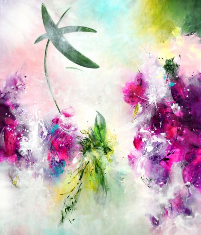 En fargerik blomsterdrøm av Kirsten Handelmann