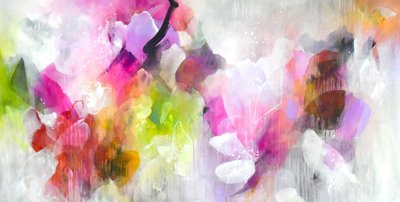 Levende, flytende abstrakt kunst av Kirsten Handelmann