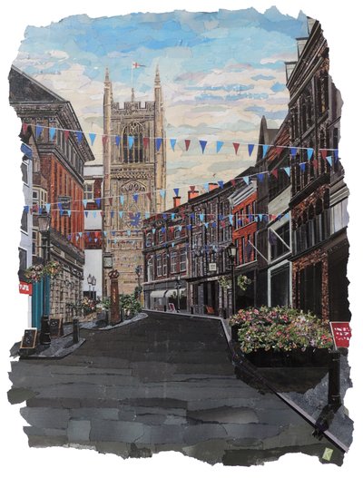Cathedral of All Saints Iron Gate Derby av Kirstie Adamson