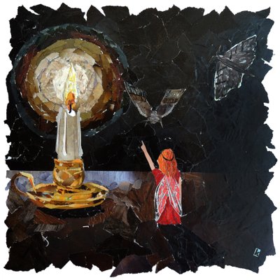 Element Fairy - Brann av Kirstie Adamson