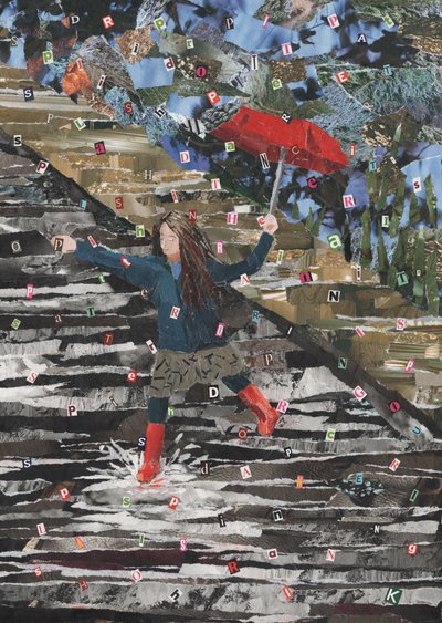 Plask, plask, over alt av Kirstie Adamson