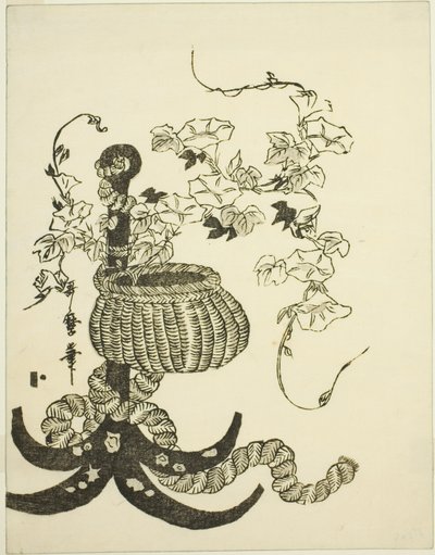 An Arrangement of Morning Glories (Asagao) av Kitagawa Utamaro