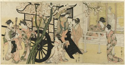 En keiserlig vogn av Kitagawa Utamaro