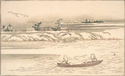 Book of Ehon Ginsekai The World in Silver, slutten av 1700-begynnelsen av 1800-tallet. av Kitagawa Utamaro