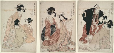 Mitate, udødelige diktere av Kitagawa Utamaro