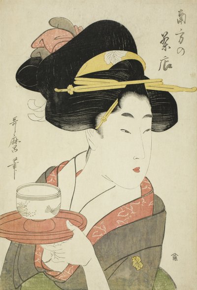 Sørlige tehus av Kitagawa Utamaro