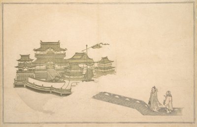 The Palace in the Moon, 8. måned, 1789. av Kitagawa Utamaro