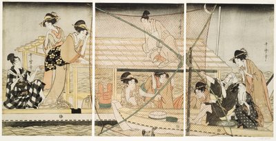 The Scoop-Net av Kitagawa Utamaro