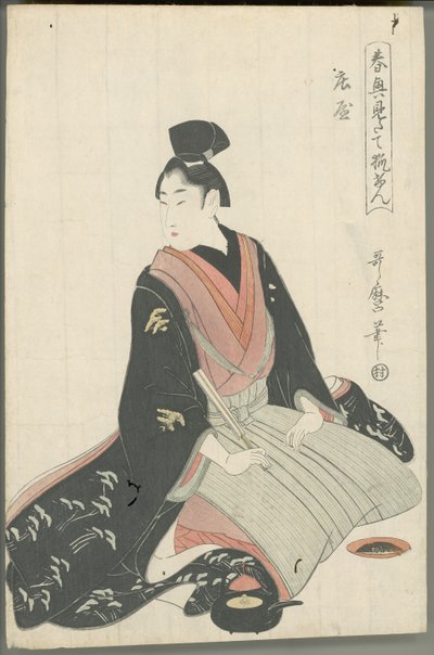 Landsbyhøvding av Kitagawa Utamaro