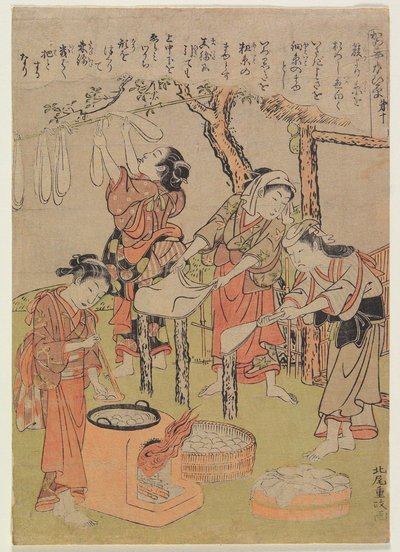 Nr. 10 av Kitao Shigemasa