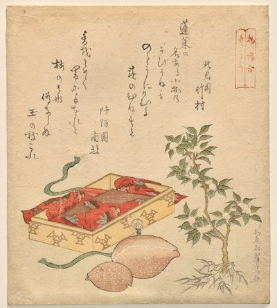 Tale of the Bamboo-Cutter, fra serien Assorted Tales av Kitao Shigemasa