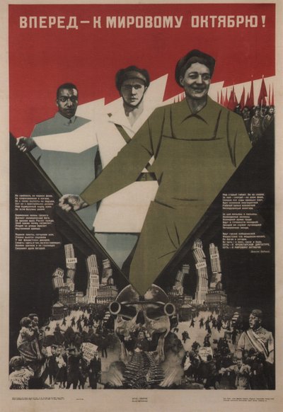 Fremover verden oktober!, 1933 av Klinch