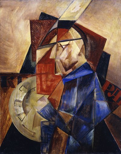 Cubo-futurist karakter; Kubo-futuristisk karakter av Ivan Klyun