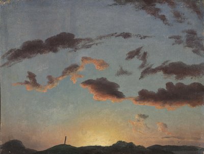 Skystudie av Knud Andreassen Baade