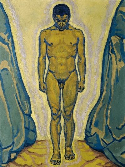 Står naken mellom steinene av Koloman Moser