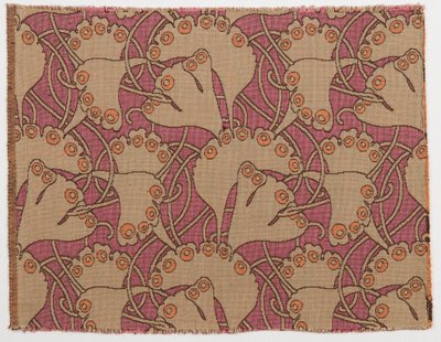 Tekstildesign, 1898. av Koloman Moser