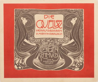 Kilden, 1901. av Koloman Moser