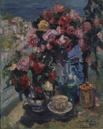Roser. Gurzuf, 1916 av Konstantin Alekseevich Korovin