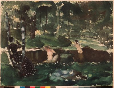 Badende av Konstantin Andreevic Somov