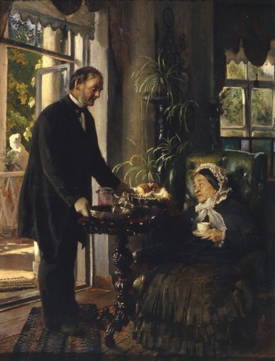 A Lady of the Manor, 1886 av Konstantin Egorovich Makovsky