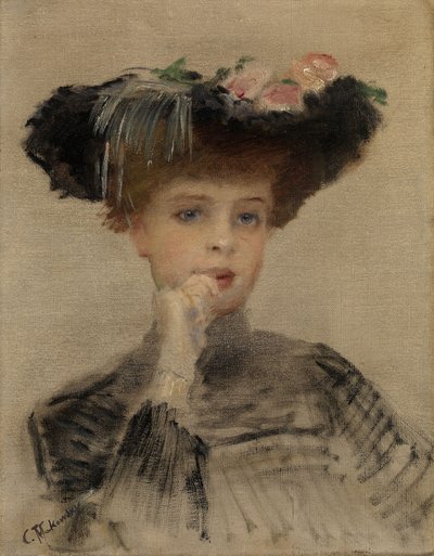 Pariseren, 1902 av Konstantin Egorovich Makovsky