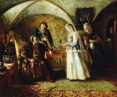Introduksjonen, 1868 av Konstantin Egorovich Makovsky