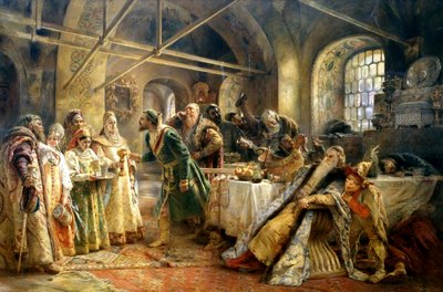 Kysseremonien, 1895. av Konstantin Egorovich Makovsky