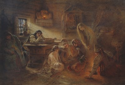 Julespådom av Konstantin Makovsky